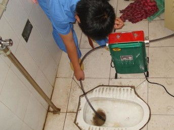 乌龟掉马桶里堵住了怎么疏通管道(乌龟掉马桶里了该怎么抠出来)