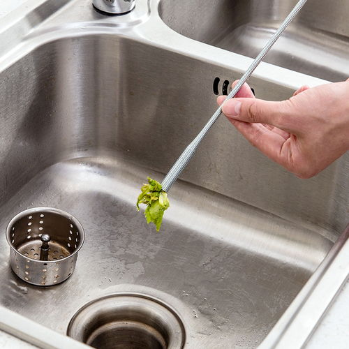 菜盆水槽堵塞怎么疏通管道(洗菜盆水槽)