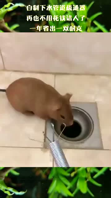 怎么自己做管道疏通器呢(怎么自制管道疏通器)