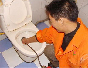 马桶堵有黑水怎么疏通管道(马桶的黑色流水痕迹怎么清理)