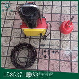 水能量管道疏通机怎么用(水力疏通器)