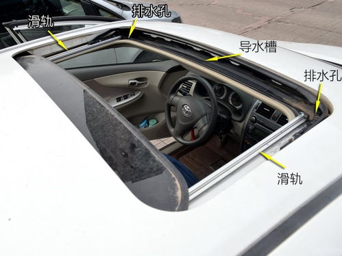 洗车时怎么疏通天窗管道(洗车时天窗漏水正常吗)