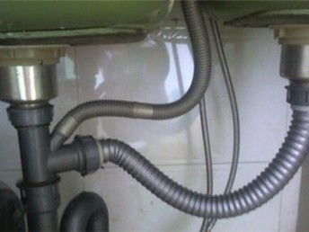 铁水槽口堵塞怎么疏通管道(铁质水槽)